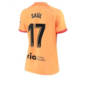Atletico Madrid Saul Niguez #17 kläder Kvinnor 2022-23 Tredje Tröja Kortärmad